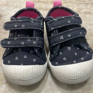 Toddler heart shoes